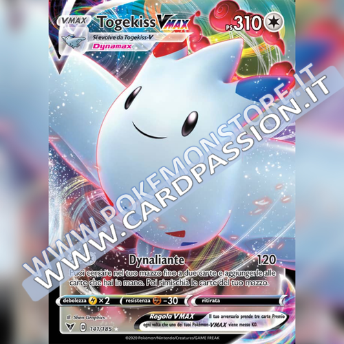 141/185 Togekiss VMax | Voltaggio Sfolgorante - Card Passion