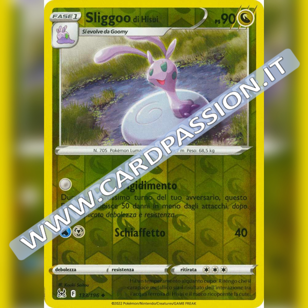 133/196 Sliggoo di Hisui Reverse | Origine Perduta - Card Passion
