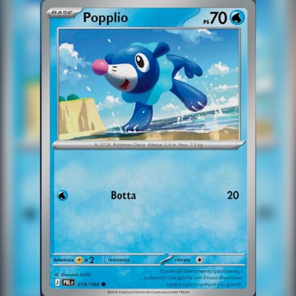 018/084 Popplio | Buio Pesto