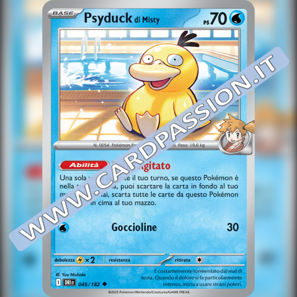 045/182 Psyduck di Misty | Rivali Predestinati