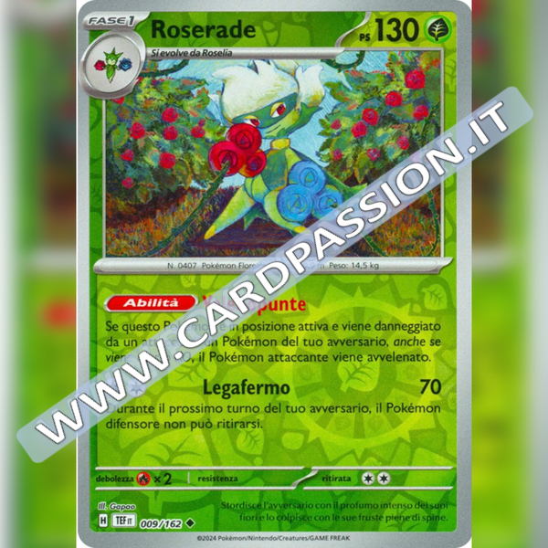 009/162 Roserade Reverse | Cronoforze