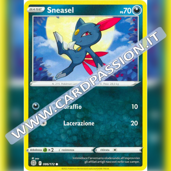 086/172 Sneasel | Astri Lucenti - Card Passion