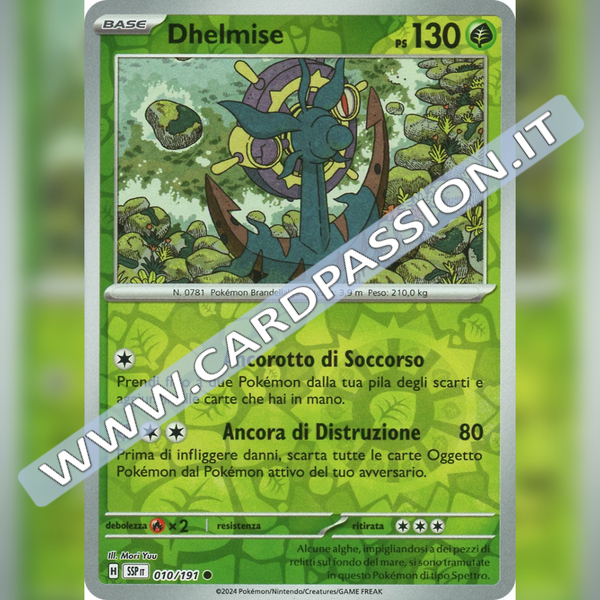 010/191 Dhelmise Reverse | Scintille Folgoranti