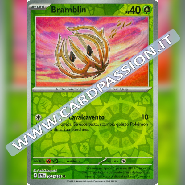 022/193 Bramblin Reverse | Evoluzioni a Paldea