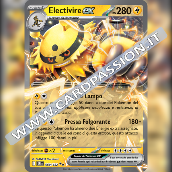 069/182 Electivire-ex | Rivali Predestinati