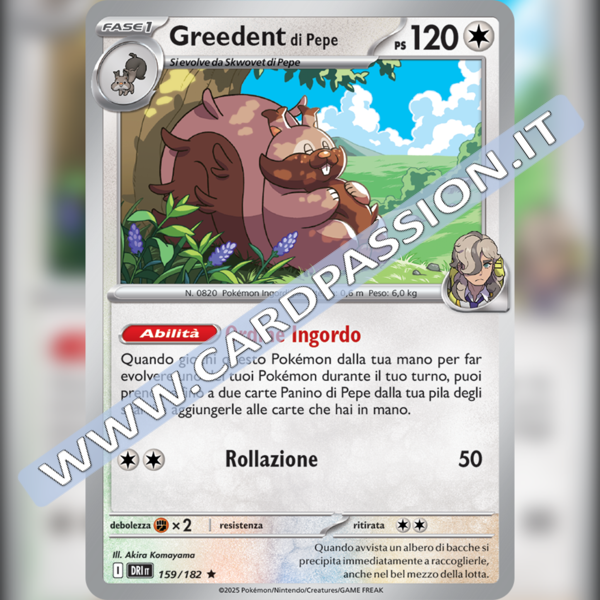 159/182 Greedent di Pepe Holo | Rivali Predestinati