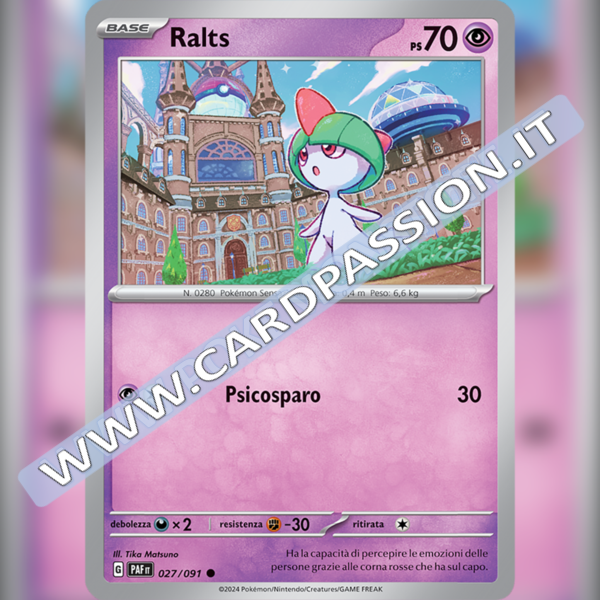 027/091 Ralts | Destino di Paldea