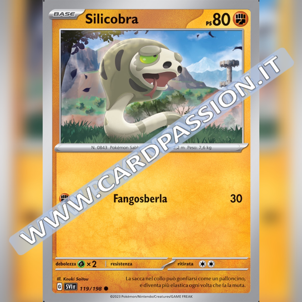 119/198 Silicobra | Scarlatto e Violetto