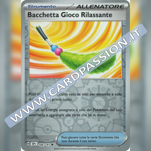 166/191 Bacchetta Gioco Rilassante Reverse | Scintille Folgoranti