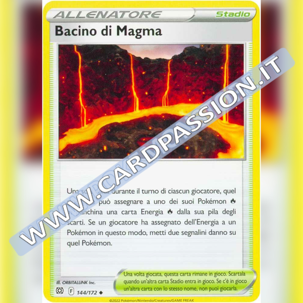 144/172 Bacino di Magma | Astri Lucenti - Card Passion