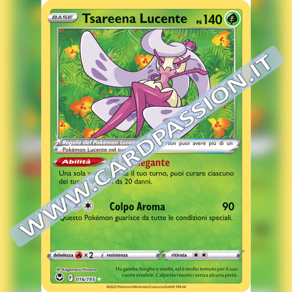 016/195 Tsareena Lucente | Tempesta Argentata
