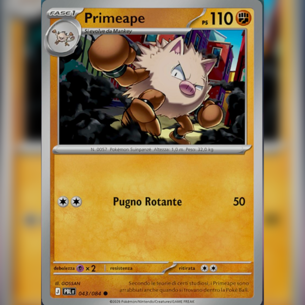 043/084 Primeape | Buio Pesto