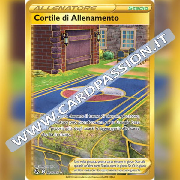 282/264 Cortile di Allenamento Gold | Colpo Fusione - Card Passion