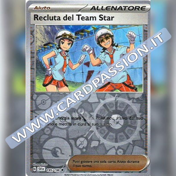 195/198 Recluta del Team Star Reverse | Scarlatto e Violetto