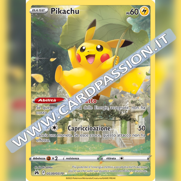 GG30/GG70 Pikachu Galleria di Galar | Zenit Regale