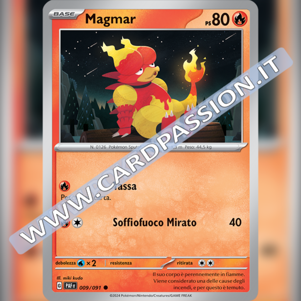 009/091 Magmar | Destino di Paldea