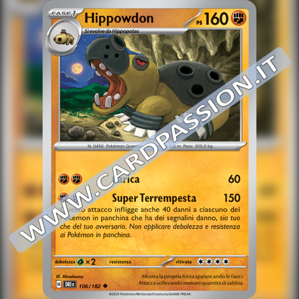 106/182 Hippowdon | Rivali Predestinati