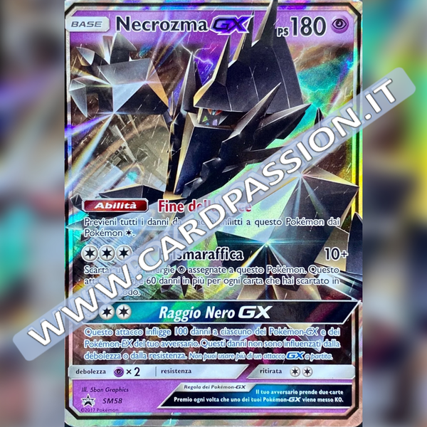 SM58 Necrozma GX | Black Star Promo - Card Passion