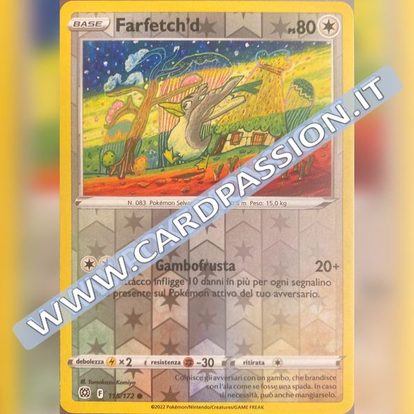 115/172 Farfetch'd Reverse | Astri Lucenti - Card Passion