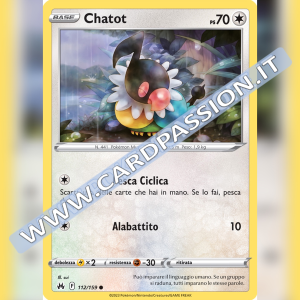 112/159 Chatot | Zenit Regale