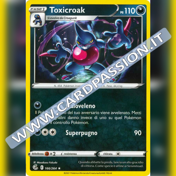 166/264 Toxicroak | Colpo Fusione - Card Passion