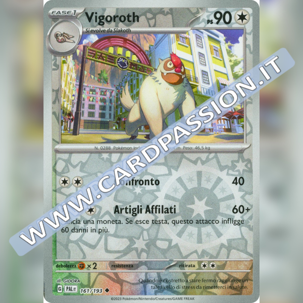 161/193 Vigoroth Reverse | Evoluzioni a Paldea