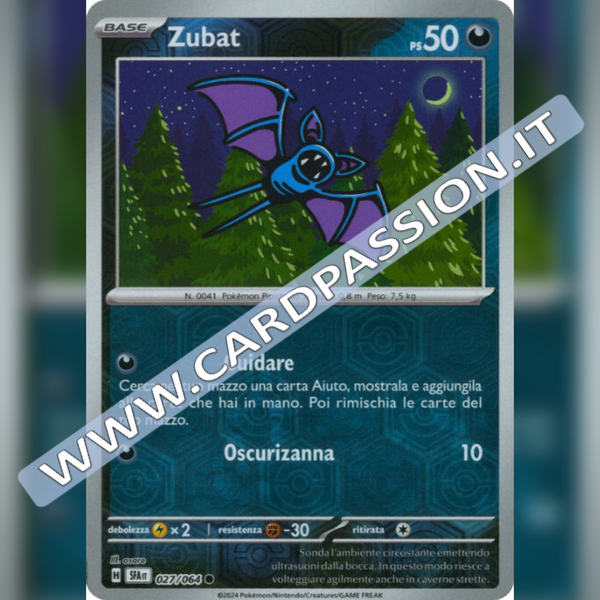 027/064 Zubat Reverse | Segreto Fiabesco