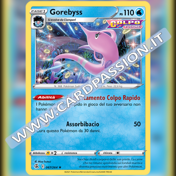 067/264 Gorebyss | Colpo Fusione - Card Passion