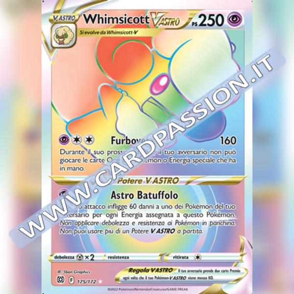 175/172 Whimsicott VAstro Hyper | Astri Lucenti - Card Passion