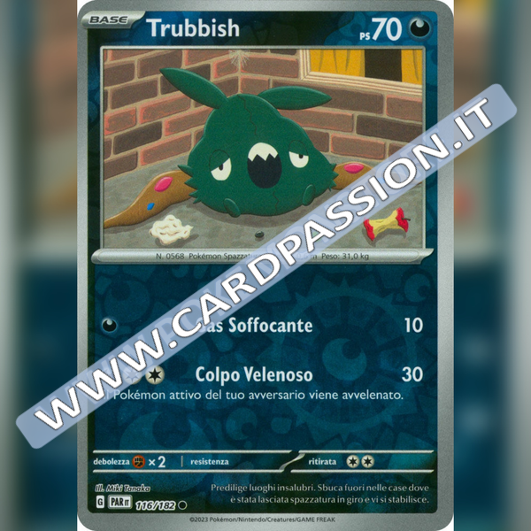 116/182 Trubbish Reverse | Paradosso Temporale