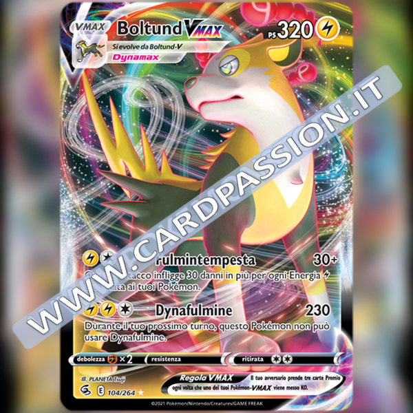 104/264 Boltund VMax | Colpo Fusione - Card Passion