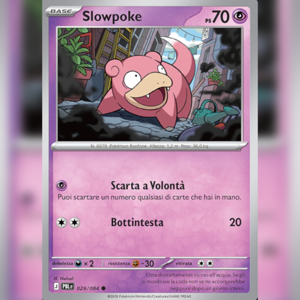 029/084 Slowpoke | Buio Pesto