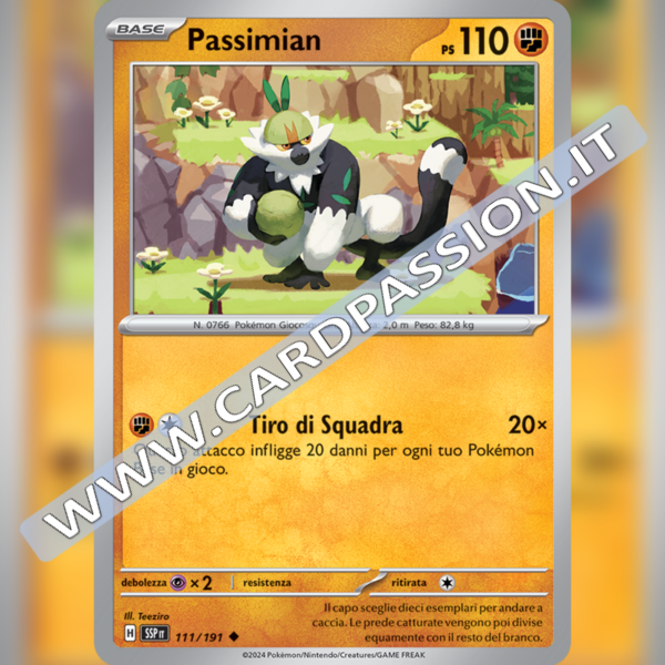 111/191 Passimian | Scintille Folgoranti