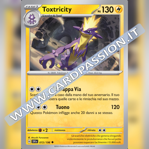072/198 Toxtricity | Scarlatto e Violetto