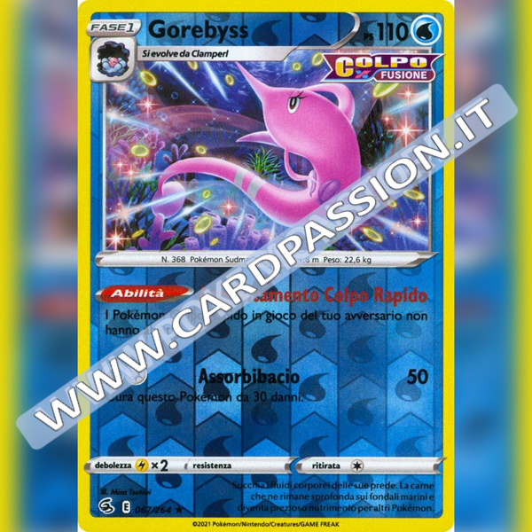 067/264 Gorebyss Reverse | Colpo Fusione - Card Passion