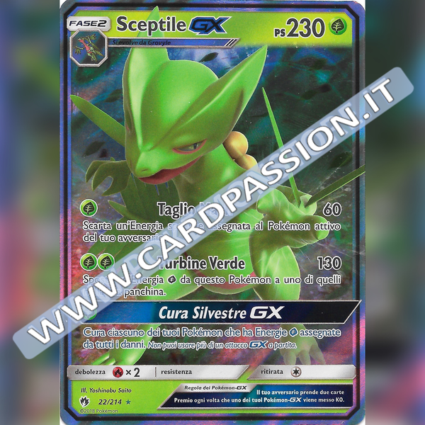 22/214 Sceptile GX | Legami Inossidabili - Card Passion