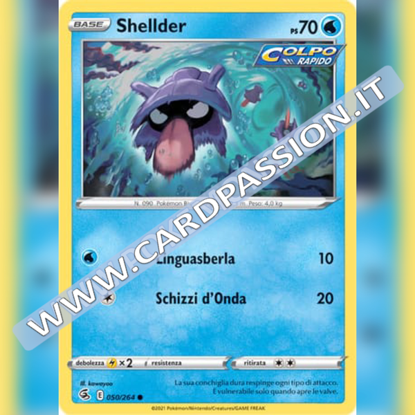 050/264 Shellder | Colpo Fusione - Card Passion