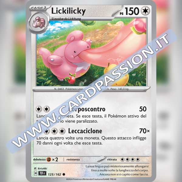125/162 Lickilicky | Cronoforze