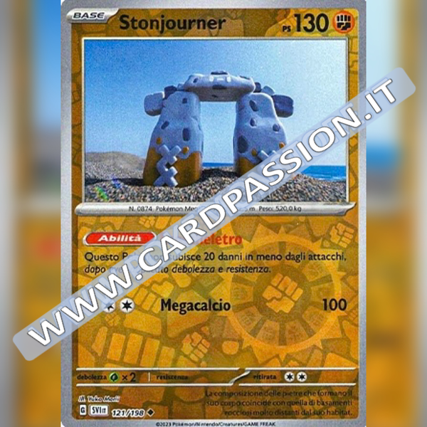 121/198 Stonjourner Reverse | Scarlatto e Violetto