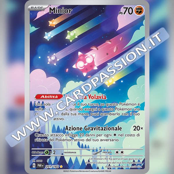 201/182 Minior Illustrazione Rara | Paradosso Temporale