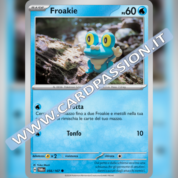 056/167 Froakie | Crepuscolo Mascherato