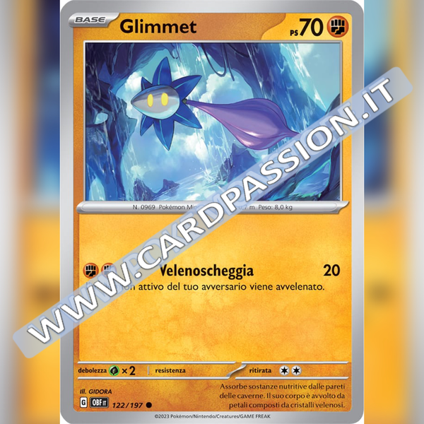 122/197 Glimmet | Ossidiana Infuocata