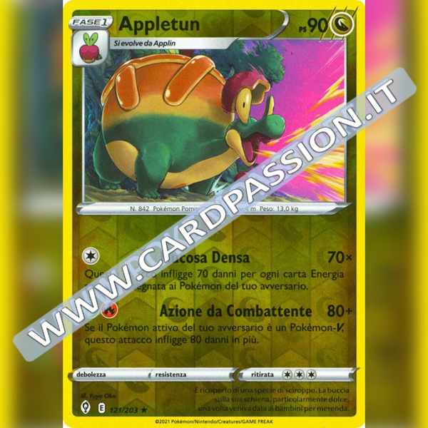 121/203 Appletun Reverse | Evoluzioni Eteree - Card Passion