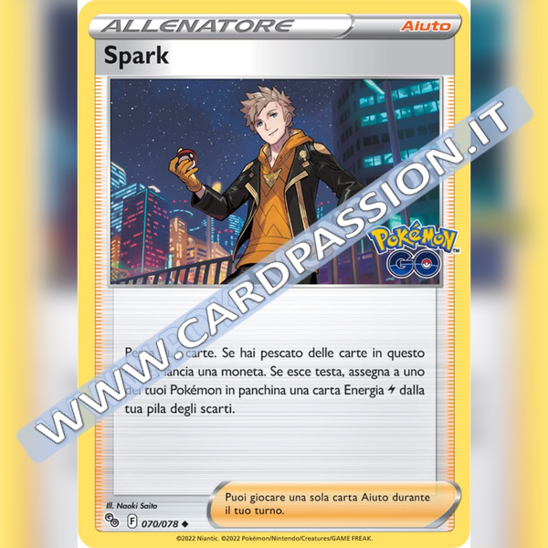 070/078 Spark Non Comune | Pokemon GO - Card Passion