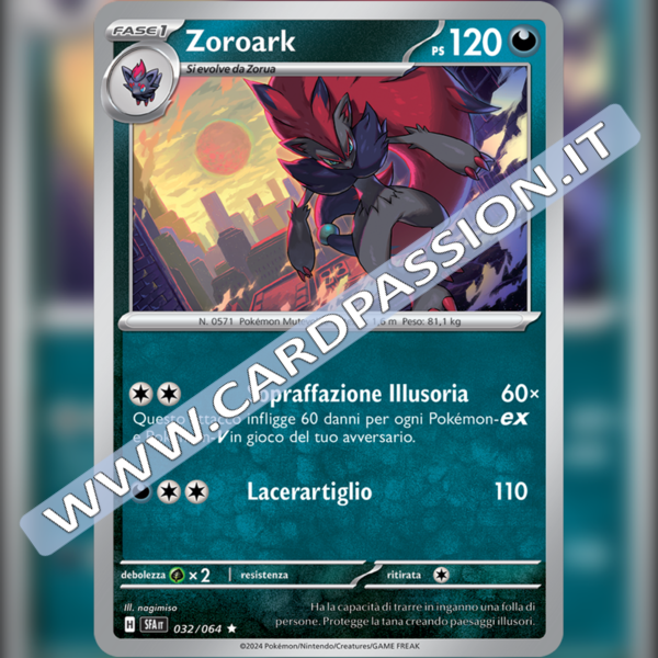 032/064 Zoroark Holo | Segreto Fiabesco