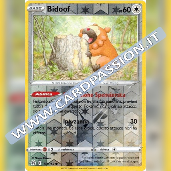 111/159 Bidoof Reverse | Zenit Regale
