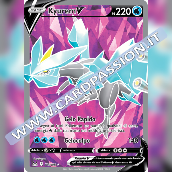 174/196 Kyurem V (Full Art) | Origine Perduta - Card Passion