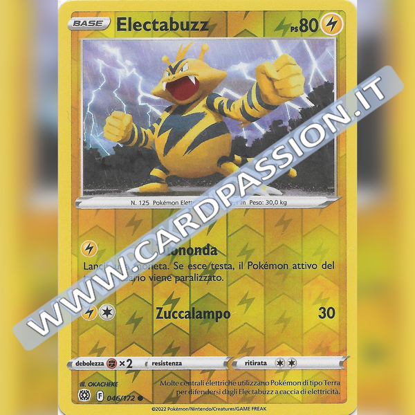 046/172 Electabuzz Reverse | Astri Lucenti - Card Passion