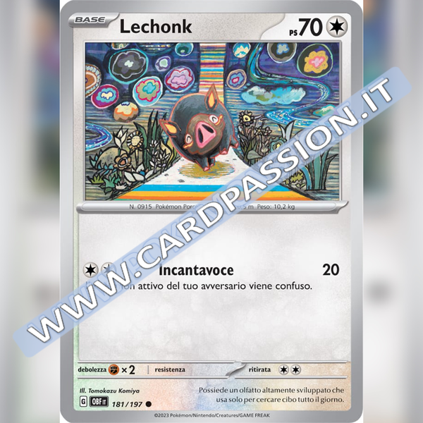 181/197 Lechonk | Ossidiana Infuocata