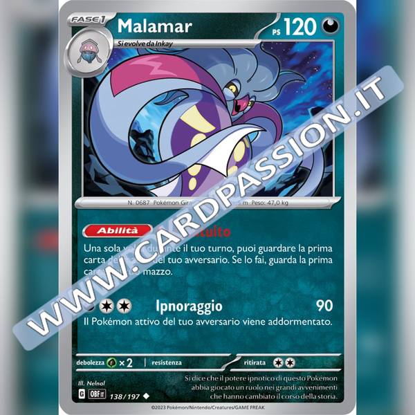 138/197 Malamar | Ossidiana Infuocata